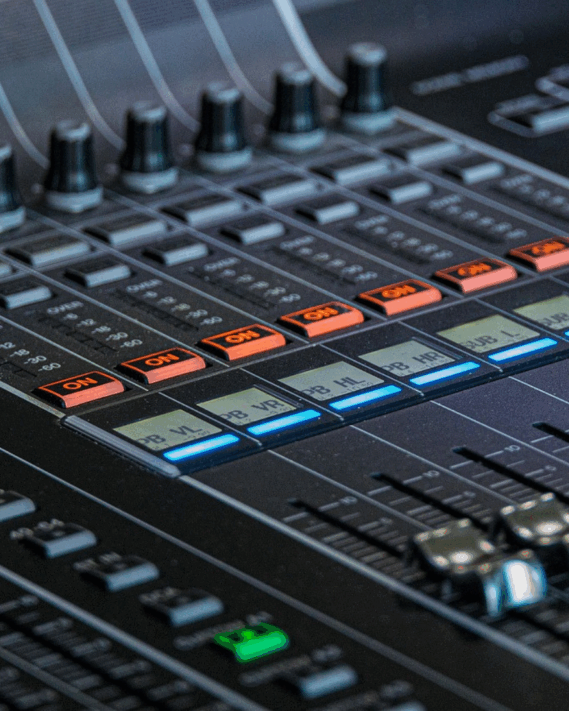 music studio mixing mastering